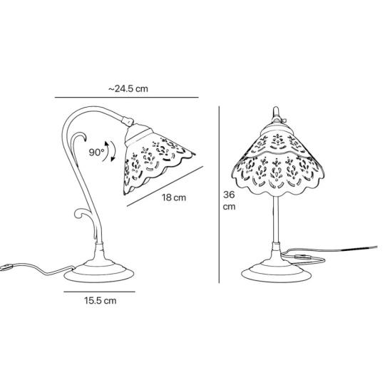 klasicky keramicky tienidlo stolna lampa cipkovy dierkovany romanticke loznicove osvetlenie vintage stredomorsky medeny lampa atmosfera svetlo obyvacka 2.jpg